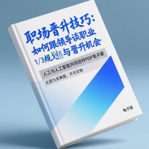 《职场晋升技巧：如何跟领导谈职业规划与晋升机会》AI智慧电子书
