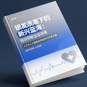 《银发浪潮下的新兴蓝海：陪诊师职业全攻略》AI智慧电子书